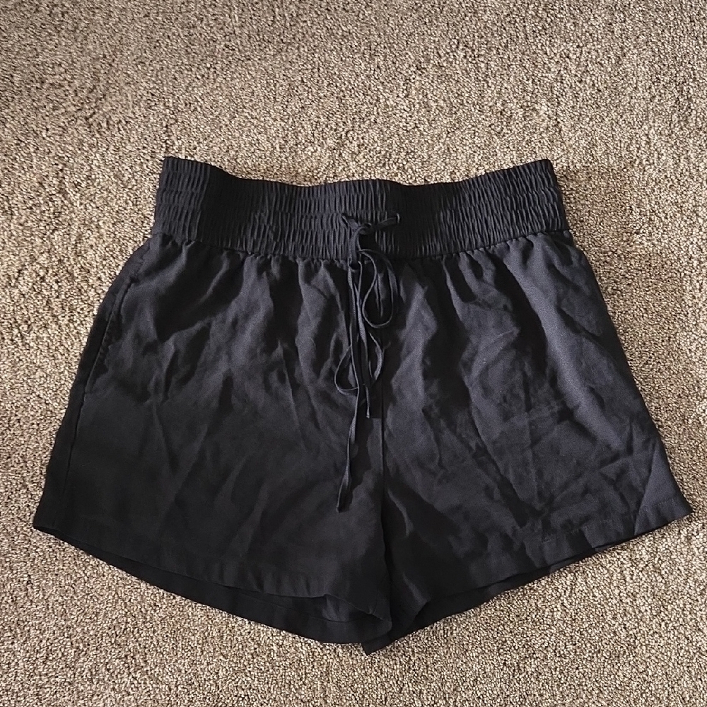 Open Edit Black Women's Shorts Size Large